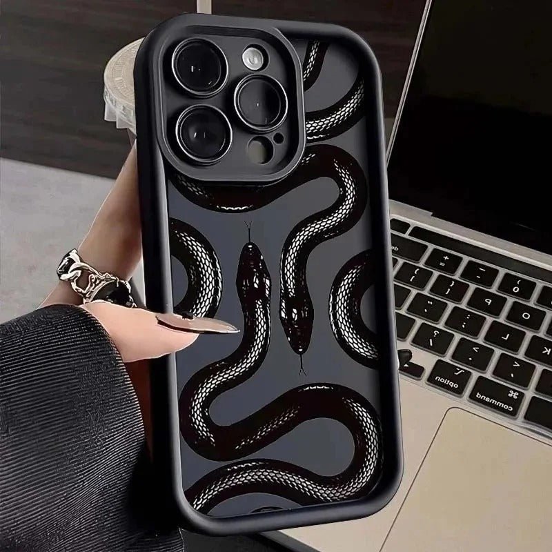 🐍 Coque iPhone Graffiti Snake – Style audacieux & protection antichoc intégrale - Shopbyshopima